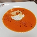 -Crema di zucca con uova in camicia, cialda al pecorino e cenere di cipolla - -