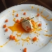 -Quenelle di formaggio al lime con crema di zucca allo zenzero e bacon croccante - -