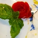 -Tortino di Zucchine e Speck su Stracciatella di Burrata - -