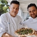 Claudio De Siena e Domenico Iavarone con la pizza Star di settembre - -