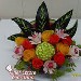 Sculture Vegetali - bouquet di fiori con le verdure - 