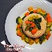 Sformatino di couscous con mosaico di legumi stufati - 