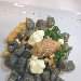 Gnocchi di patata viola con stracciata di bufala e gamberi a due consistenze. 
Questo  uno dei piatti che ti propone oggi lo chef. 
Vienici a trovare per provare questa e tante altre prelibatezze. - -