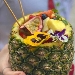 La Boutique della Frutta - ananas con macedonia di frutta esotica - -