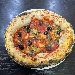 Pizza Napoletana - Izzo Pizza - pomodoro San Marzano DOP, alici, olive nere di riviera, origano selvatico, olio Evo Del Cilento DOP