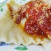 Ravioli di ricotta di Pecora (pettoloni) con rag tipico padulese - -