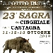 Sagra del Cinghiale e della Castagna - -