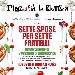 26/11 - Pizzaria La Notizia - Napoli - Sette Spose per Sette Fratelli - Degustazione di 7 versioni di margherita (il gusto ti invita a nozze) - -