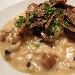 Risotto con castagne, tartufo ed erba cipollina - -