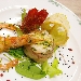 Tartara di baccal con lardo di colonnata e verdure croccanti - -