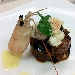 Code di scampi con caponata - 