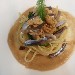 Linguine di Gragnano con alici e scarole e salsa al tarallo - -