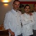 -Agostino con lo staff della cucina - -